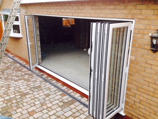 bi-folding doors, home improvement in stourport, birmingham, west midlands